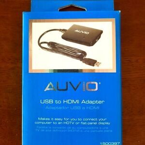 NEW USB  HDMI Adapter and Driver
